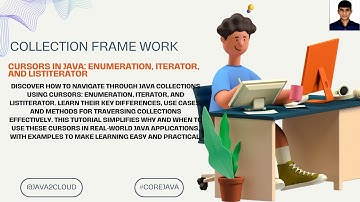64. Cursors in Java: Enumeration, Iterator, and ListIterator