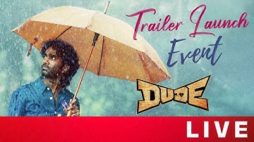Dude Top Gear Trailer Blast Event Live | Pradeep Ranganathan, Mamitha Baiju ||Bullet Raj
