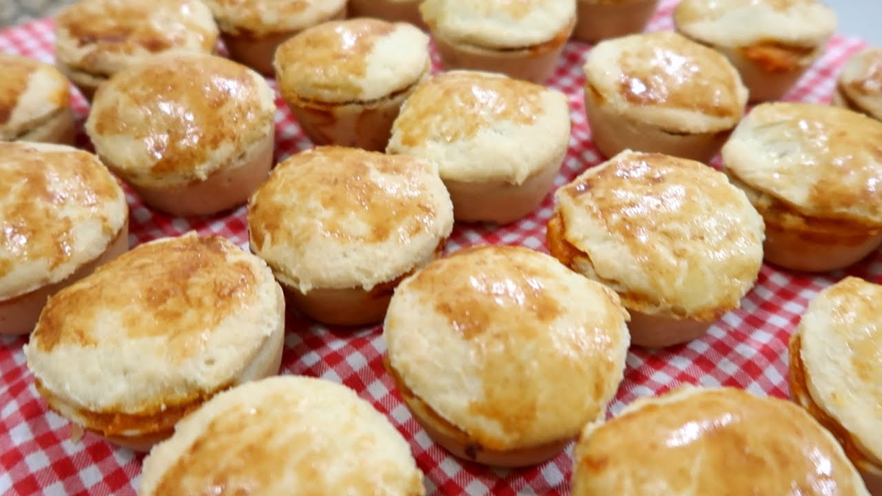 EMPADINHA DE CAMARÃO DA VÓ LURDES!