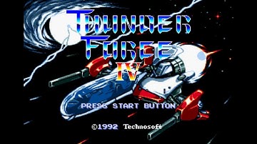 Thunder Force IV Lightning Strikes Again 16bit [Remake]