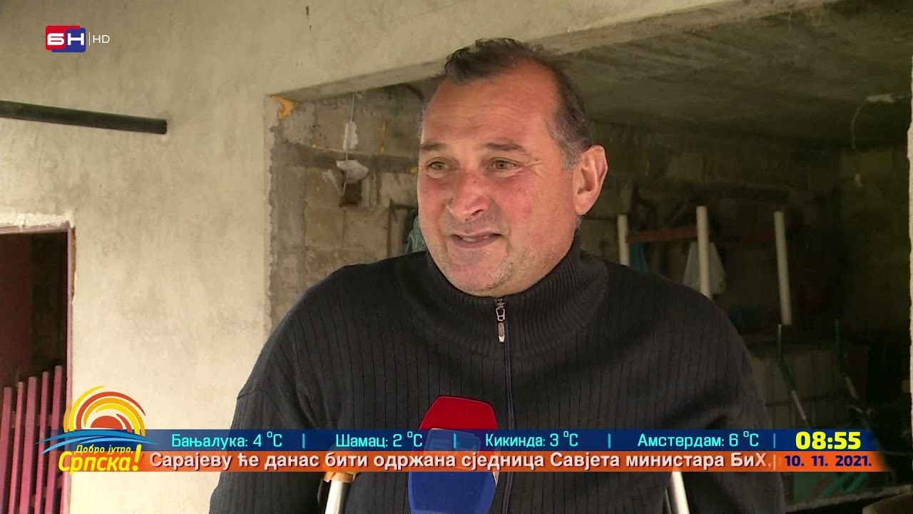 U oboru Ćire Vujkovića kod Prijedora živi svinja od preko 400 kilograma (BN TV 2021) HD