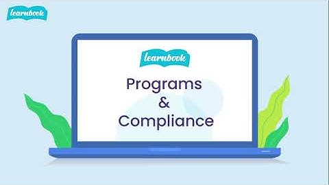 Programs & Compliance Feature in Learnbook