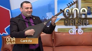Aşıq Namiqdən möhtəşəm CANLI İFA - Ona qalsa