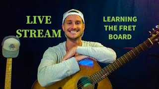 LIVE STREAM LEARN THE FRET BOARD IN 20 MINUTES easyguitarlesson