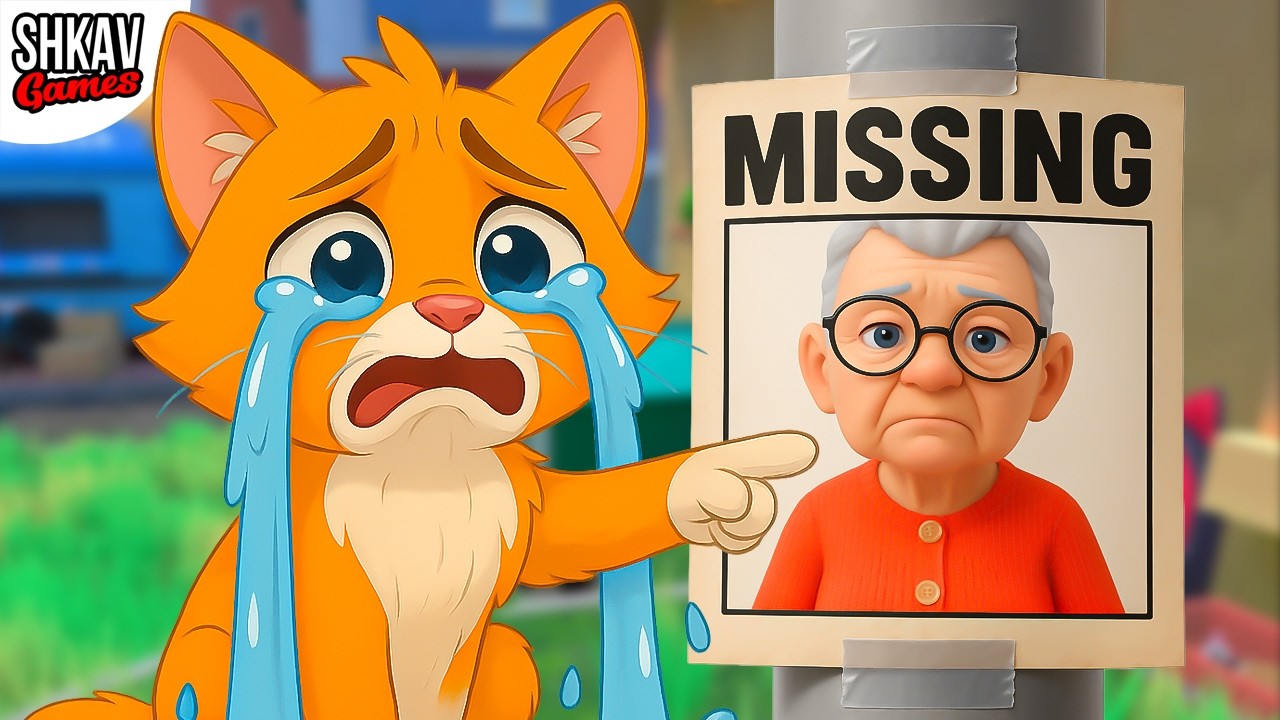 БАБУЛЯ ПРОПАЛА! Где ее искать?! I Am Cat VR / часть 51 /