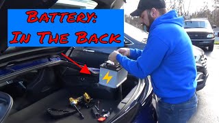 Corvette: Battery Replacement Time