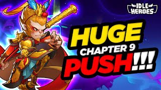 Idle Heroes - HUGE Void Campaign Chapter 9 PUSH!!!