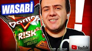 ASMR TÜRKÇE DORİTOS WASABİ  | YEMEK ASMR | DORİTOS RİSK WASABİ CHALLENGE