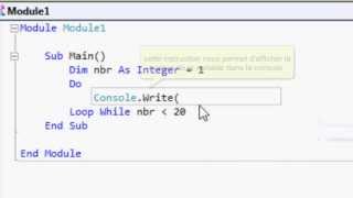 11 - VB.NET - la boucle - Do While Loop