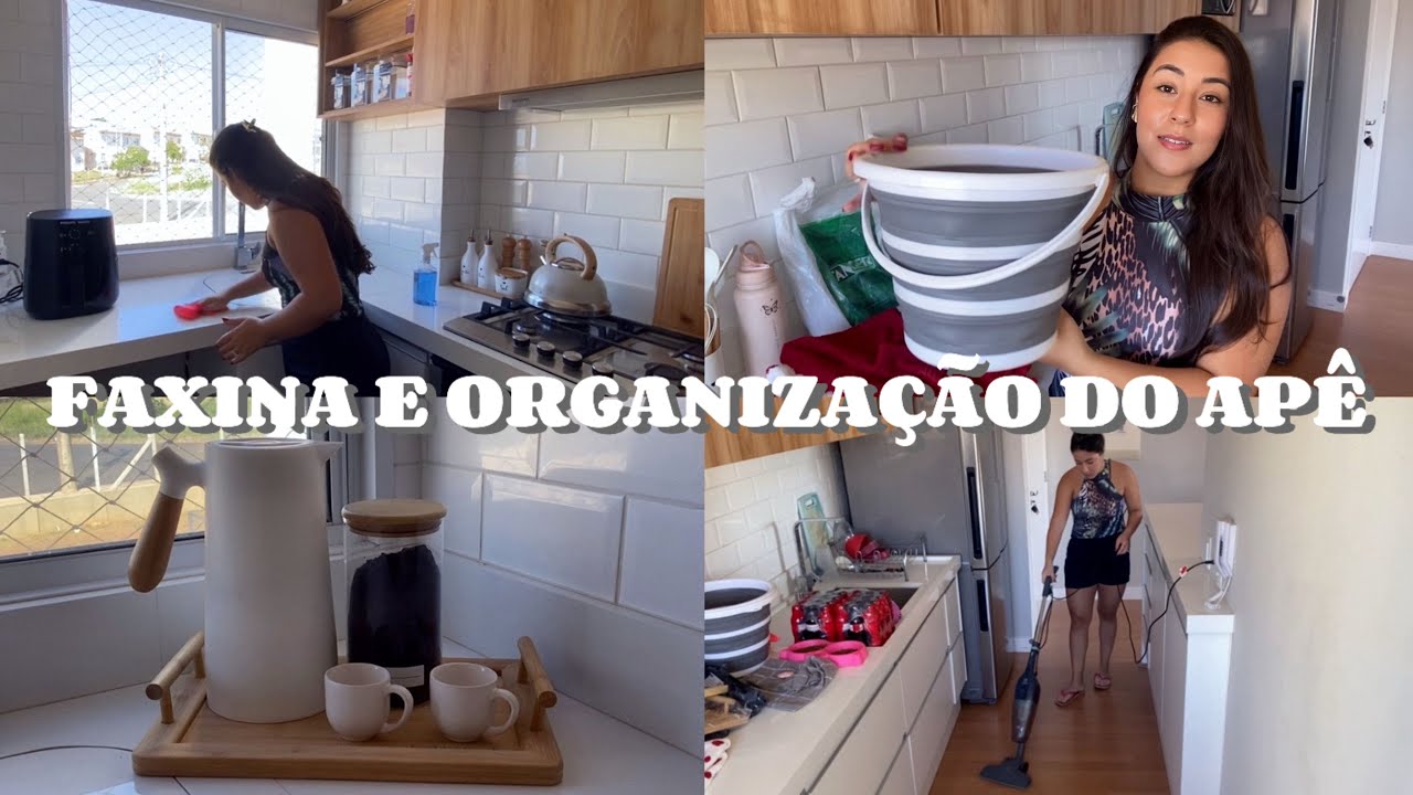 FAXINA E ORGANIZAÇÃO DO APÊ + COMPRINHAS PRA CASA