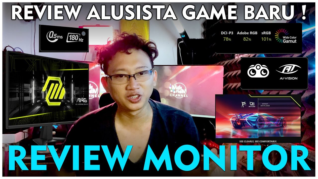 MONITOR GAMING MAG 275QF  REVIEW !!