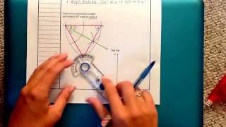 1.6 Construction of 30 and 45 Degree Angles