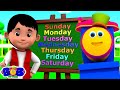 Days Of The Week + More Nursery Rhymes & Kids Songs by Bob The Train