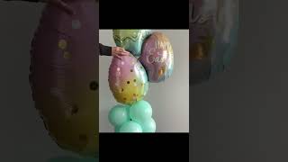 Easter Balloon Decoration Idea #shorts