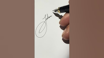 Learn special signatures using “Johenta”🖋️ #bestsignature#handwriting #calligraphy #diy #art#design