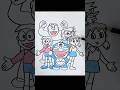 doraemon #doraemon #viral #art #satisfying #shortsfeed