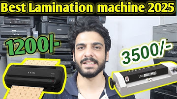 🔥Best A4 A3 Lamination Machine for Shop & Home Under ₹1500 | Cybercafe ID Photo Lamination🔥2025