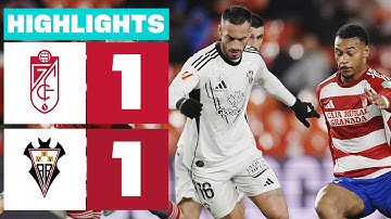 GRANADA CF 1 - 1 ALBACETE BP | RESUMEN LALIGA HYPERMOTION