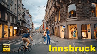 Innsbruck Austria Summer Walking Tour | 4K HDR