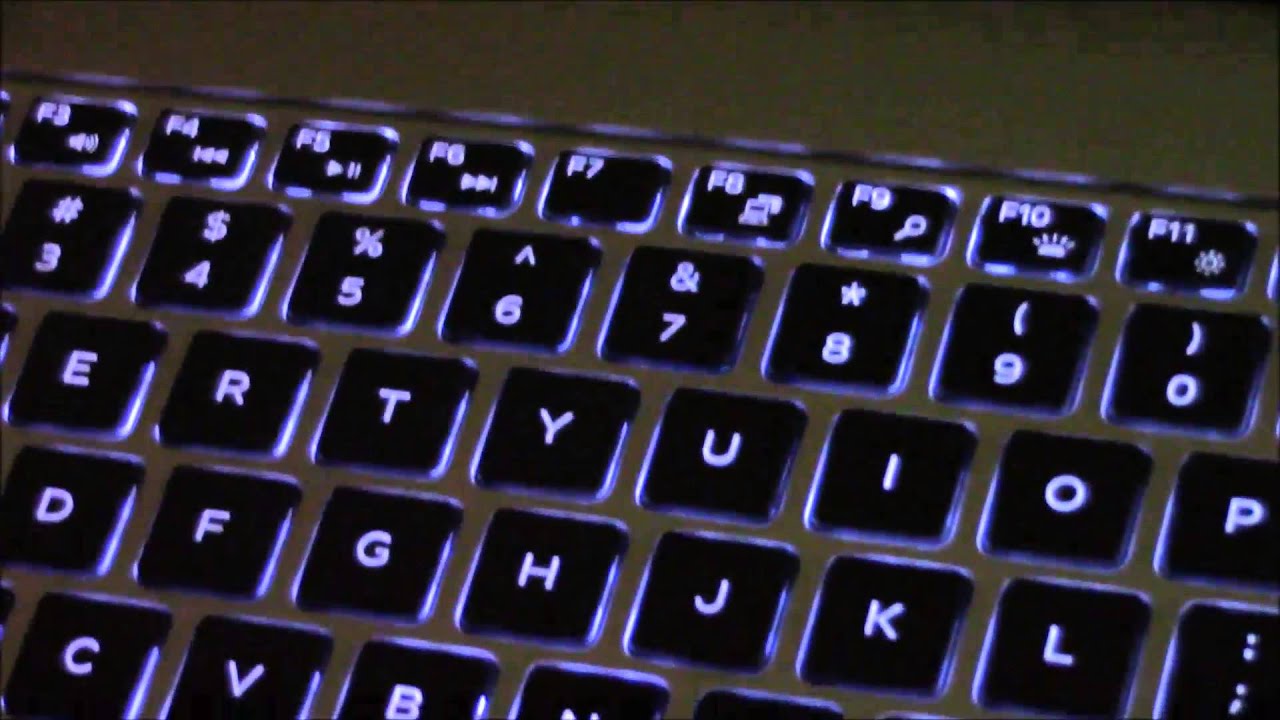 How to Adjust the Backlight Keyboard on the Dell Inspiron ...