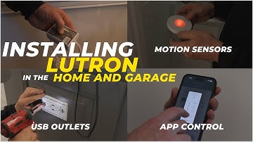 Installing Lutron Radio RA2 Outlets, Switches, and Motion Sensors