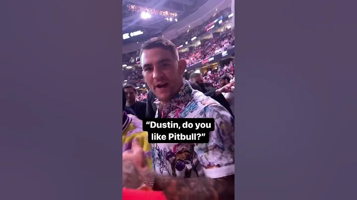 Does Dustin Poirier like Pitbull?