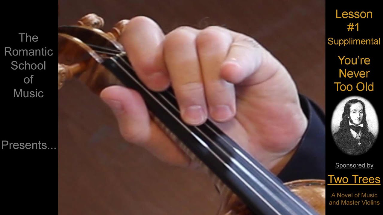 You're Never Too Old To Play The Violin. Ever! Really! /How to "Really