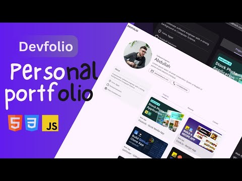 How to Create a Portfolio Website Using HTML CSS & JavaScript | Step-by ...