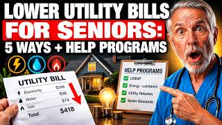 Lower Utility Bills for Seniors: 5 Ways + Help Programs