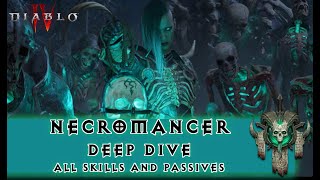 Diablo 4 - Necromancer 💀 - Deep dive into all skills and passives! Book Of the dead