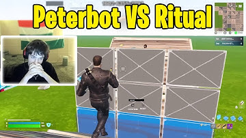 Peterbot VS Ritual 1v1 INSANE Buildfights! #fortnite #peterbot
