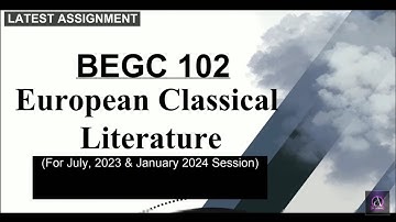 BEGC 102 SOLVED ASSIGNMENT IN ENGLISH 23-24 | BEGC 102 SOLVED ASSIGNMENT 23-24 | FREE SOLVED ASSI..😮