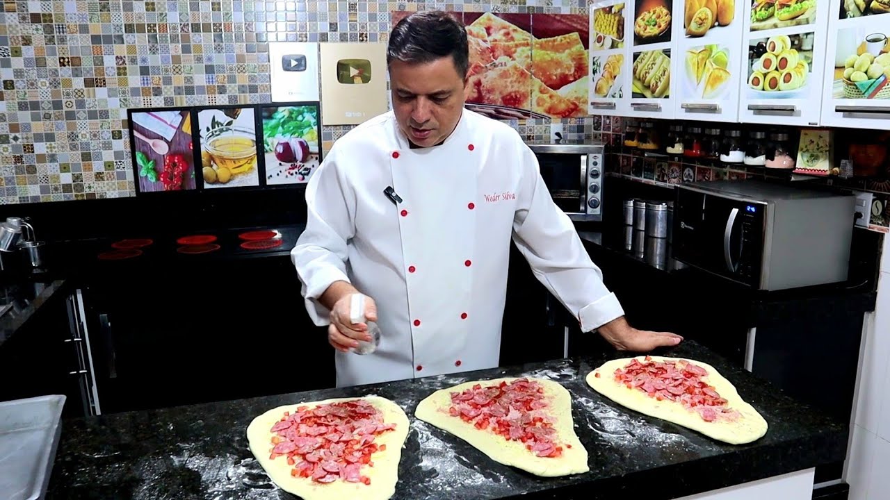 APRENDA FAZER PÃO ITALIANO RECHEADO MUTO FÁCIL UMA DELÍCIA 