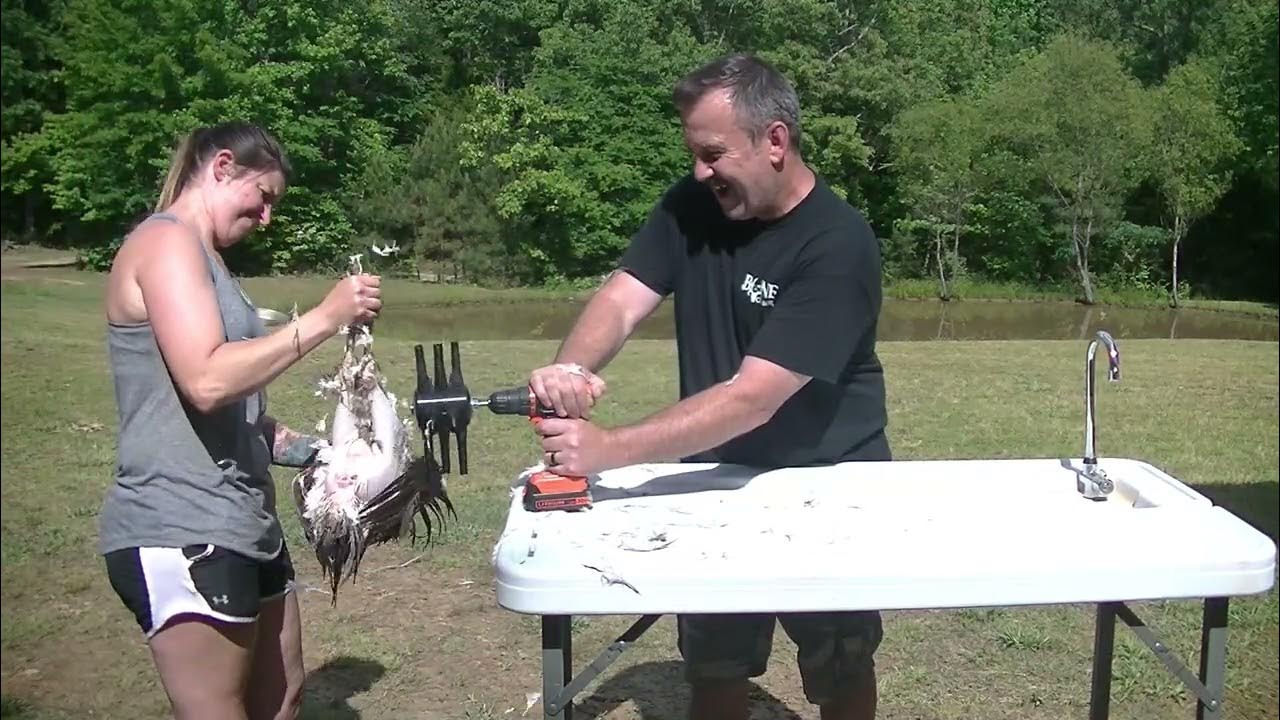 UNBOXING and REVIEW of Drill Chicken Plucker Kill Cone Kit YouTube