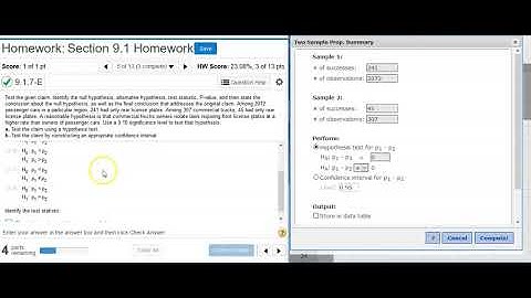 Performing proportion hypothesis testing on vehicles with front license plates