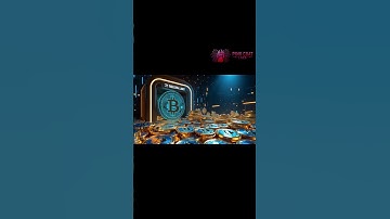 Making it Rain in the BTC Vault #cryptocurrency #aianimation #bitcoin #btc #animation #crypto