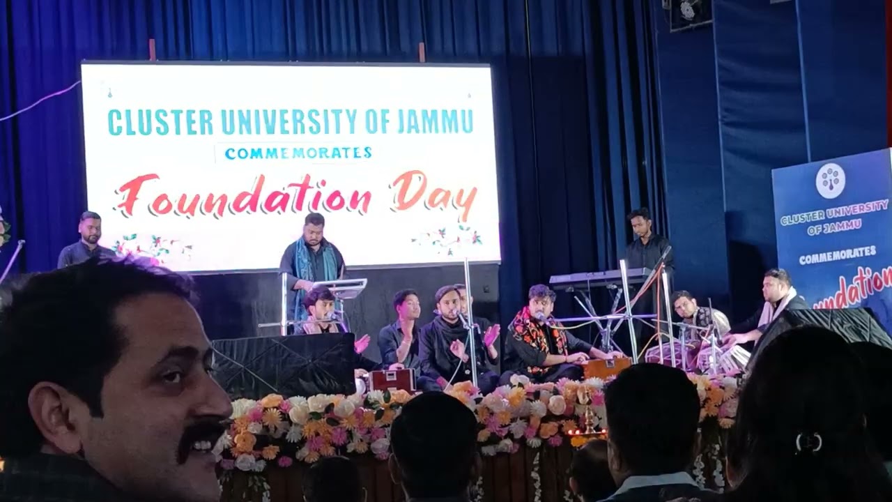 Unke Andaz E karam | Foundation day | cluster university of jammu 