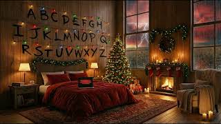 Sleeping in Hawkins: 1 Hour Stranger Things Theme Music & Rain Sounds