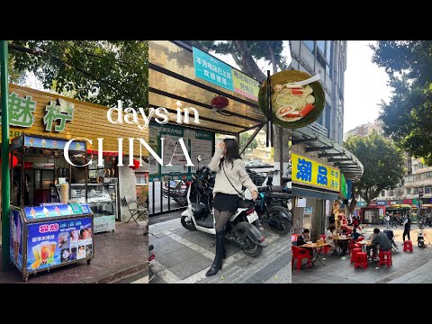 days in CHINA 🍜  | hk, chinese food, haul, + more