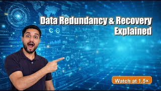 Data Redundancy & Recovery Explained (Watch at 1.5×) | AWS Implementation + Real Demo