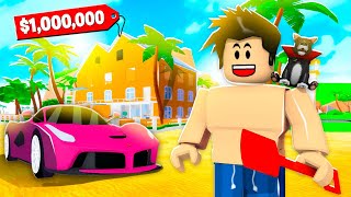 AVENTURAS DO LOKIS NA CASA DE PRAIA | Roblox - Super Beach House Tycoon