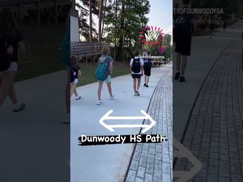 New Dunwoody High School Path