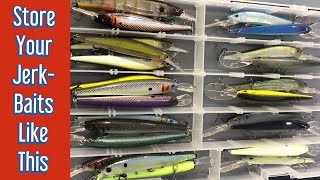 Tackle Storage How To Store Jerkbaits Best Way In Plano Boxes
