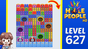 Hole People Level 627 Solution Walkthrough
