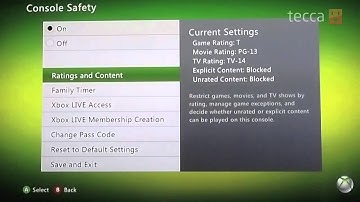 Just Show Me: How to set up parental controls on the Xbox 360