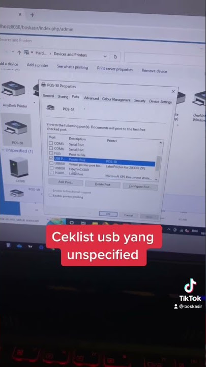 Mengatasi Printer Thermal Yang Tidak Bisa Ngeprint
