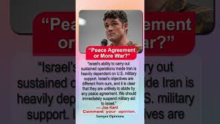 “Suspend Military Aid?” Joe Kent’s Israel-Iran Statement Goes Viral