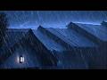 Beat Stress & Goodbye Insomnia in 3 Minuteswith Heavy Rain,Thunder Sounds at Night 🌧 No ads