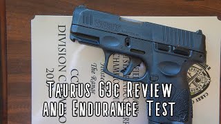 New Taurus G3c review and endurance test!