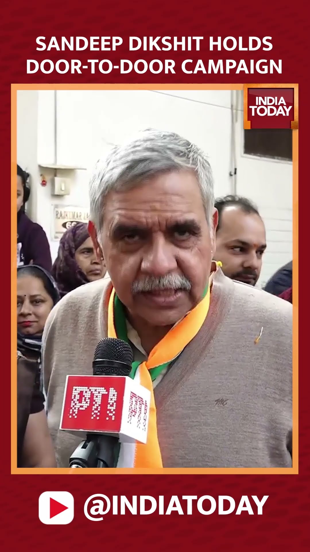 Sandeep Dikshit Stated Door-to-Door Campaign In Delhi